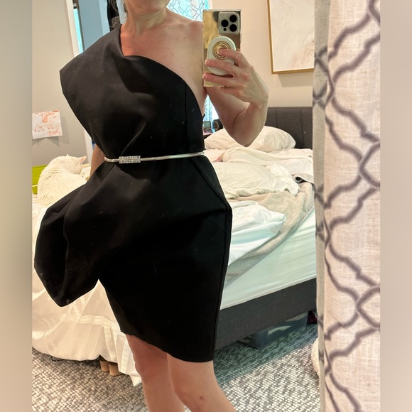 Rick Owens Dirt s/s 2018 black sculptural dress size 4 - Picture 7 of 16